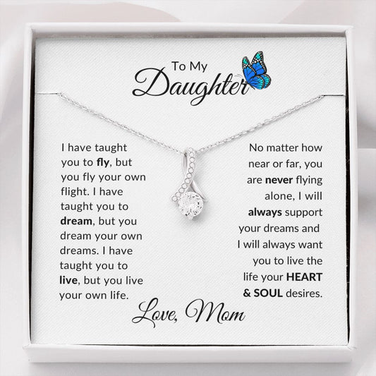 To My Daughter l I WILL ALWAYS SUPPORT YOU (Alluring Beauty Necklace) - Stacy Style