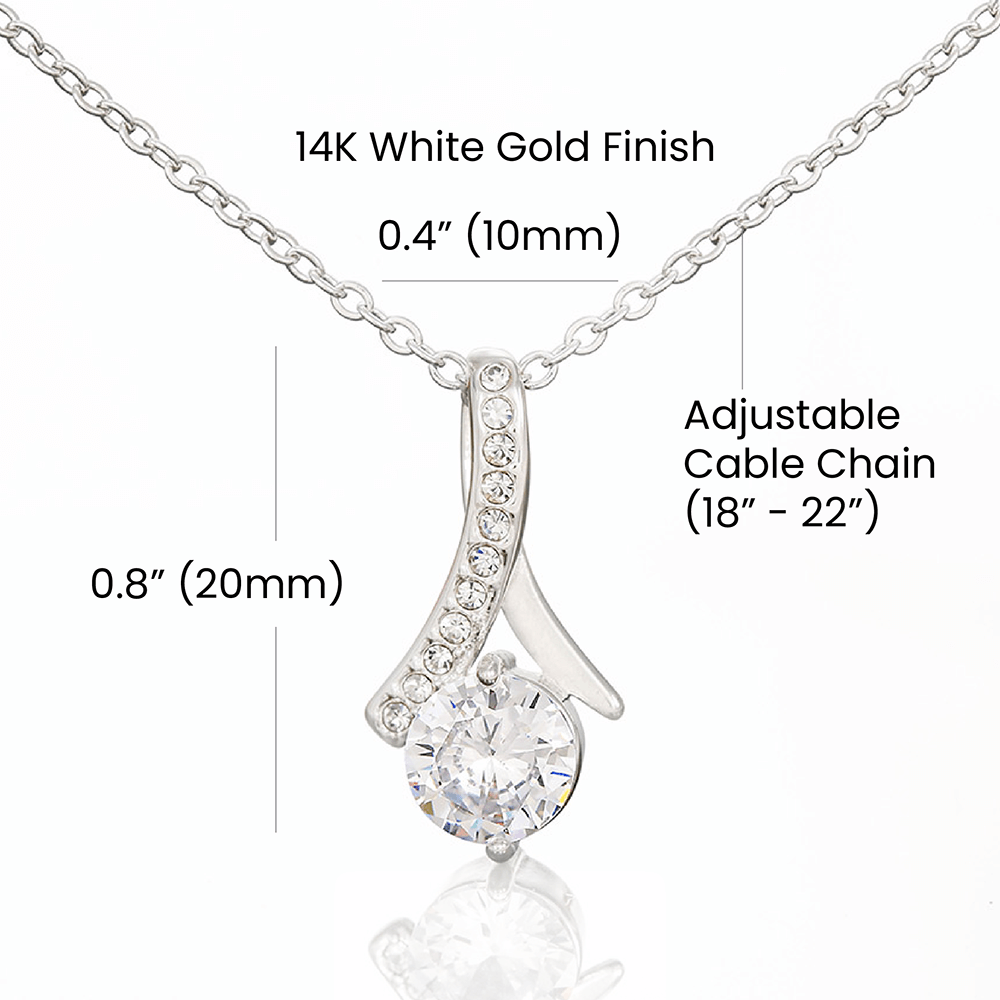 To My Bonus Daughter l LIFE GAVE ME YOU (Alluring Beaty Necklace) - Stacy Style