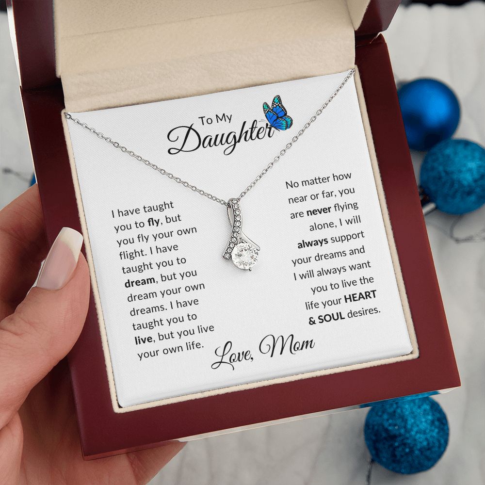 To My Daughter l I WILL ALWAYS SUPPORT YOU (Alluring Beauty Necklace) - Stacy Style