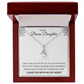 To My Bonus Daughter l LIFE GAVE ME YOU (Alluring Beaty Necklace) - Stacy Style