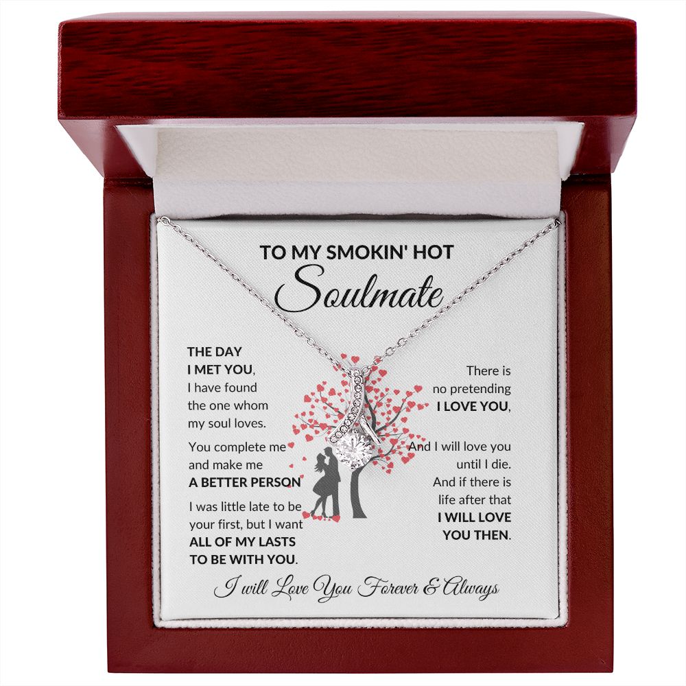 TO MY SMOKI'N HOT SOULMATE Necklace - Stacy Style