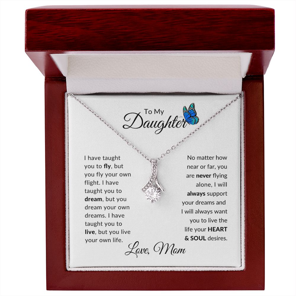 To My Daughter l I WILL ALWAYS SUPPORT YOU (Alluring Beauty Necklace) - Stacy Style