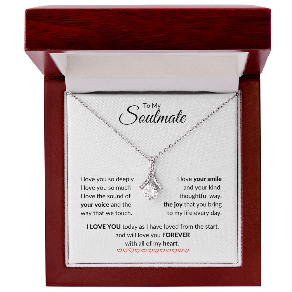 To My Soulmate l YOU BRING ME THE JOY (Alluring Beauty Necklace) - Stacy Style