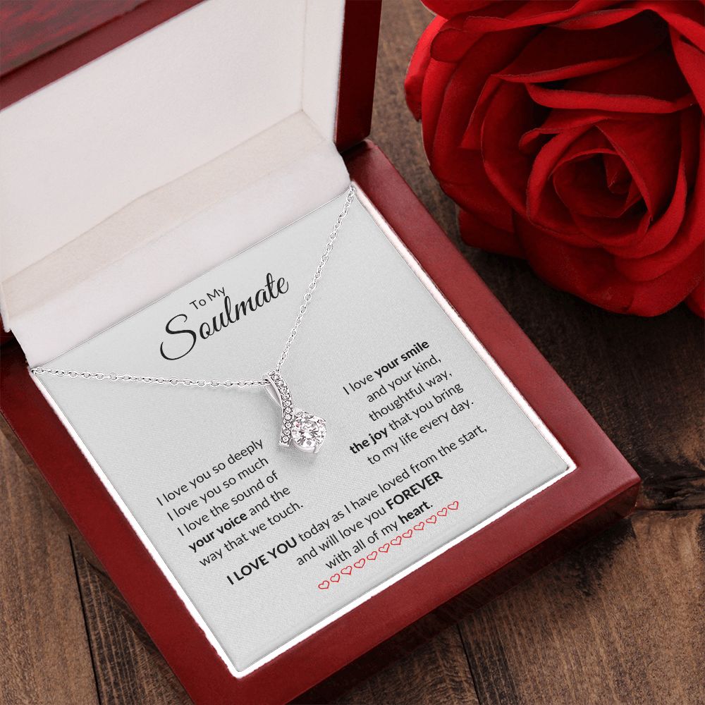 To My Soulmate l YOU BRING ME THE JOY (Alluring Beauty Necklace) - Stacy Style