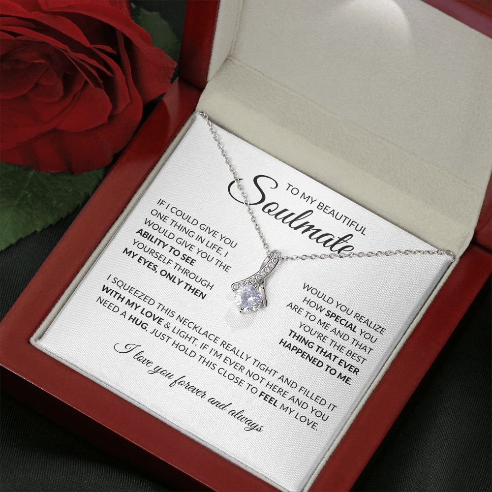 To My Beautiful Soulmate (Alluring Beaty Necklace) - Stacy Style