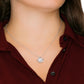 To Our Daughter l Never forget that we love you (Love Knot Necklace) - Stacy Style