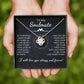 To My Soulmate l I will love you always (Love Knot Necklace) - Stacy Style