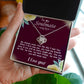To My Soulmate l YOU ARE MY LIFE (Love Knot Necklace) - Stacy Style