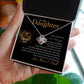 To Our Daughter l We Believe in You. (Love Knot Necklace) - Stacy Style