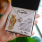 To My Daughter l I WANT YOU BELIEVE (Love Knot Necklace) - Stacy Style