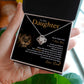 To My Daughter l Never Forget that I Love You (Love Knot Necklace) - Stacy Style