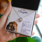 To Our Daughter l You Are Braver (Love Knot Necklace) - Stacy Style