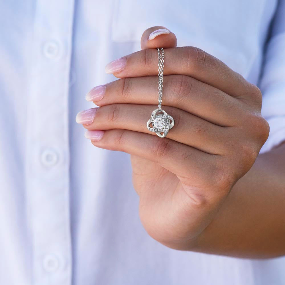 To My Soulmate (Love Knot Necklace) - Stacy Style