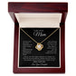 To My Loving Mom l THANK YOU (Love Knot Necklace) - Stacy Style