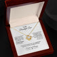 To My Beautiful Love l You are Love of My Love (Love Knot Necklace) - Stacy Style
