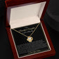 To My Beautiful Daughter on your wedding day (Love Knot Necklace) - Stacy Style