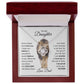 To My Daughter - I'm proud to be your father Necklace - Stacy Style