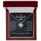 To My Soulmate l I will love you always (Love Knot Necklace) - Stacy Style