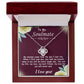 To My Soulmate l YOU ARE MY LIFE (Love Knot Necklace) - Stacy Style