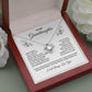 To My Granddaughter l BELIEVE DEEP IN YOUR HEART (Love Knot Necklace) - Stacy Style