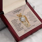 To Our Daughter l Never forget that we love you (Love Knot Necklace) - Stacy Style
