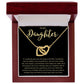 To My Daughter l You are special to me (Interlocking Heart Necklace) - Stacy Style