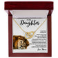 To My Daughter l YOU ARE BRAVER THAN YOU BELIEVE (Interlocking hearts) - Stacy Style