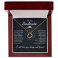 To My Soulmate (Delicate Heart Sterling Silver Necklace) - Stacy Style