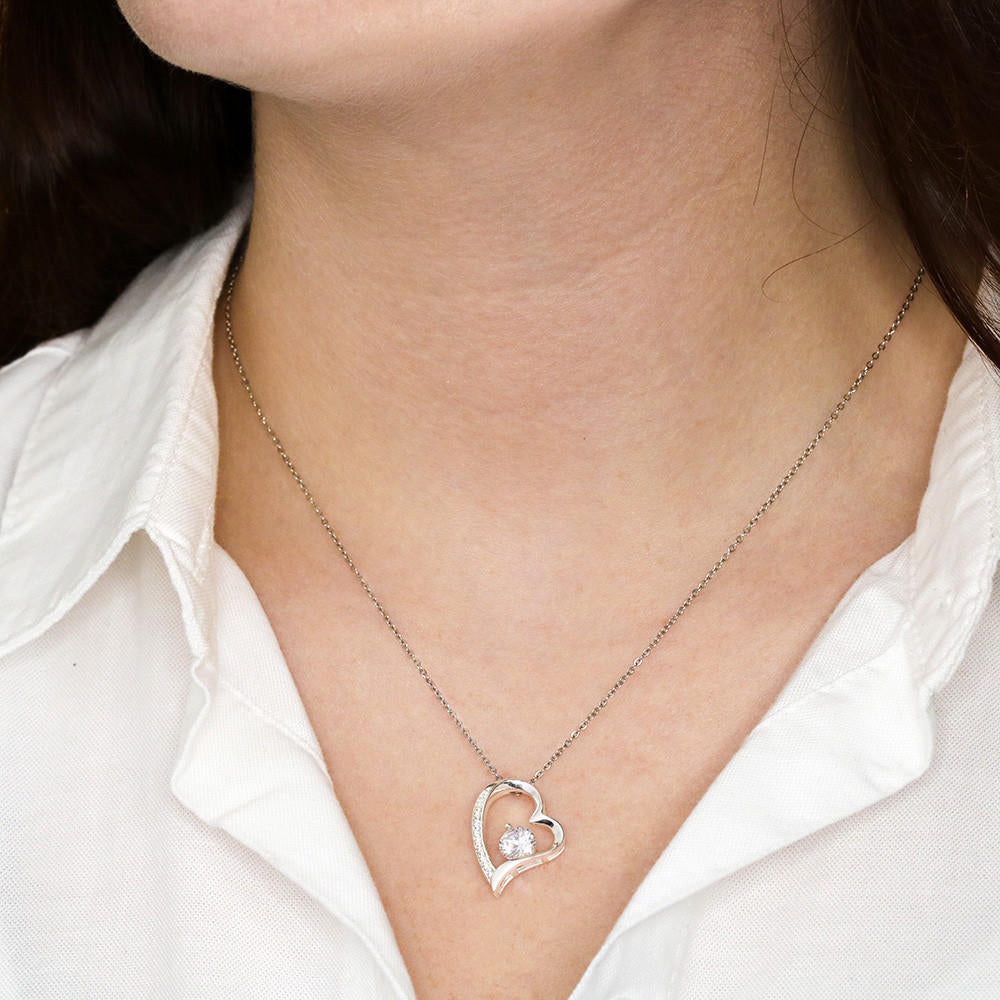 To My Beautiful Girlfriend l I Found You (Forever Love Necklace) - Stacy Style