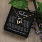 To My Soulmate l Love You (Forever Love Necklace) - Stacy Style