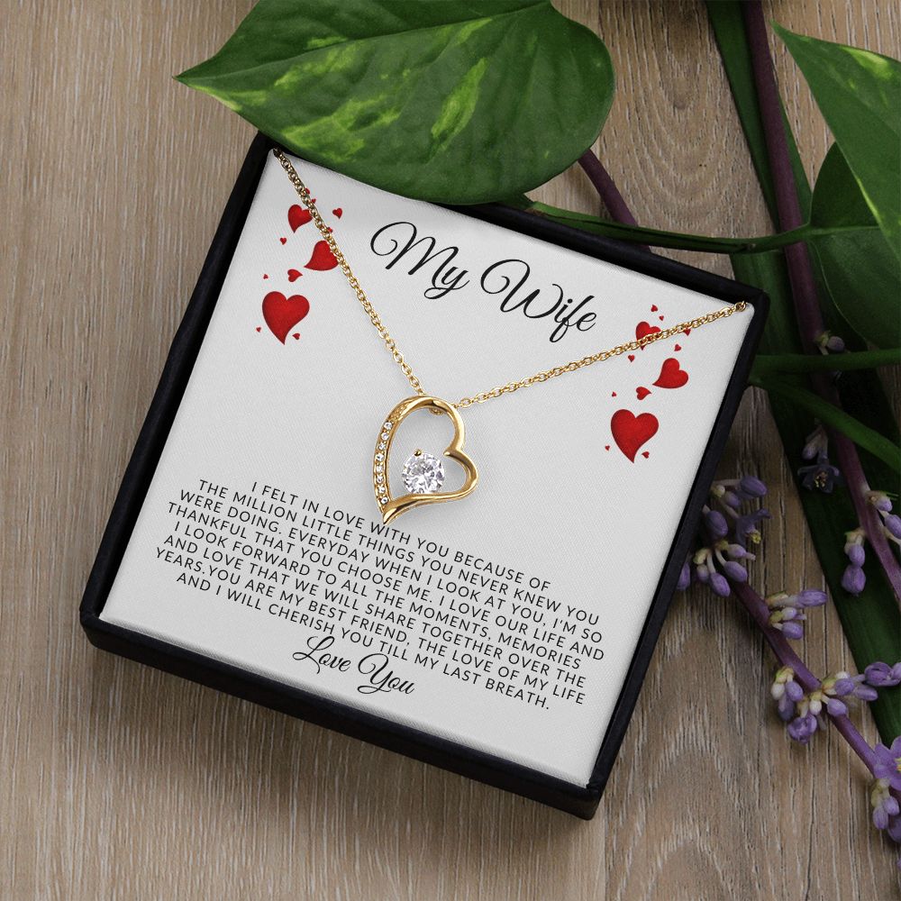 To My Wife l TILL MY LAST BREATH (Forever Love Necklace) - Stacy Style