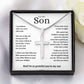 To My Son - I'm Proud of You (Cross Necklace) - Stacy Style