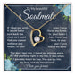To My Beautiful Soulmate Necklace, Soulmate Birthday Gift,  Romantic Anniversary Gift For Wife, Gift for Wife, Valentines Day Gifts for Her - Stacy Style